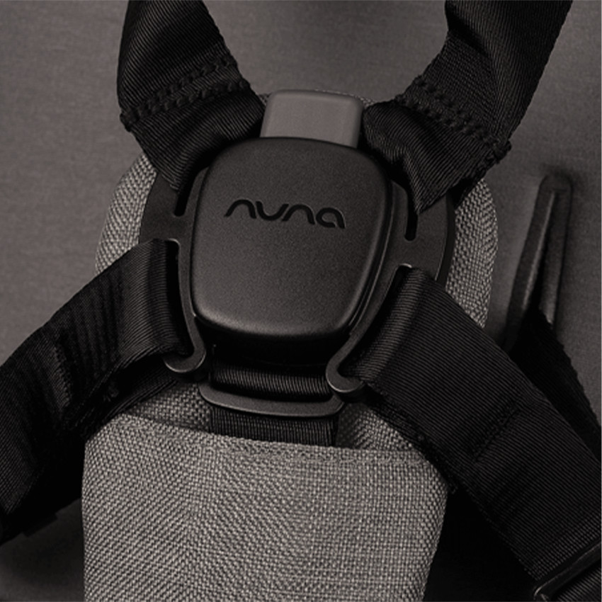 Poussette compacte Triv Next granite cuir noir  