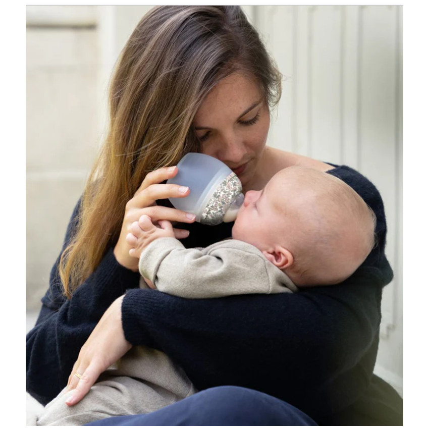 Biberon silicone Liberty Honey Dew Pink 240 ml 