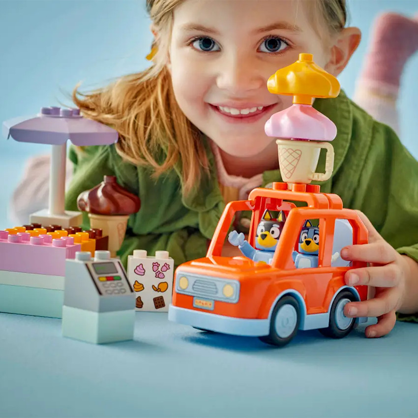 Visite chez le marchand de glace avec Bluey LEGO Duplo 