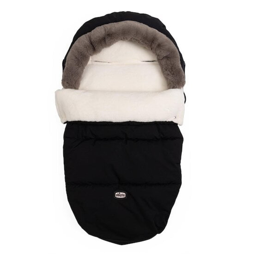 Chancelière hiver pour nacelle et poussette Black 