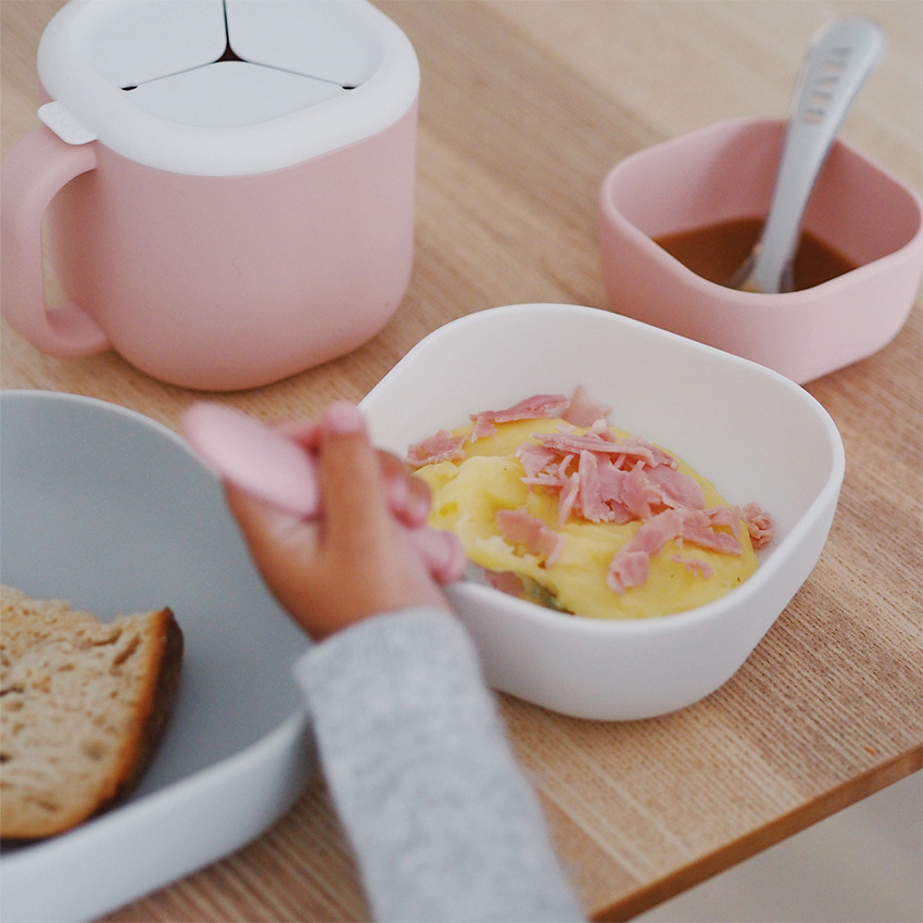 Lot de 3 bols gigognes en silicone velvet grey 