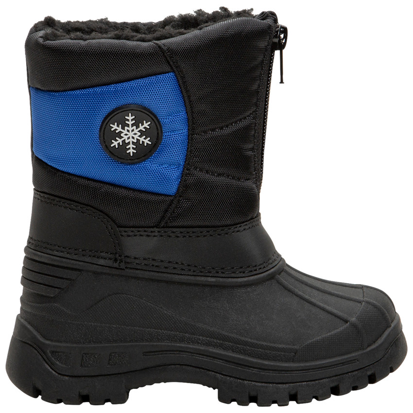 Après-ski à coque en caoutchouc et col zippé du 24 au 27