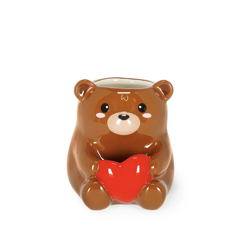 Pot à crayons en céramique Desk Friends - Teddy Bear 