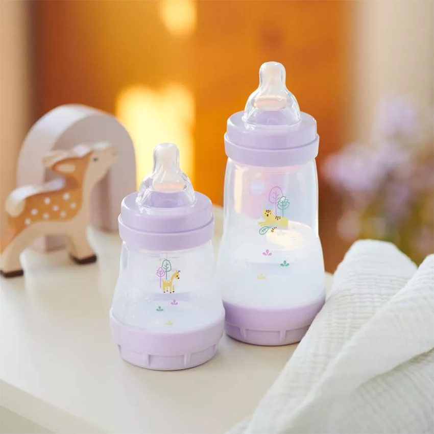 Biberon Easy Start anti-colique 160 ml lilas 