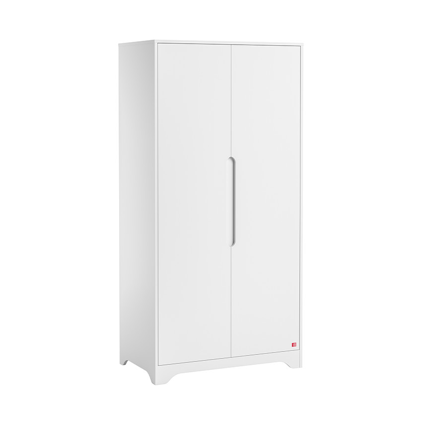 Armoire à 2 portes Ova blanc 