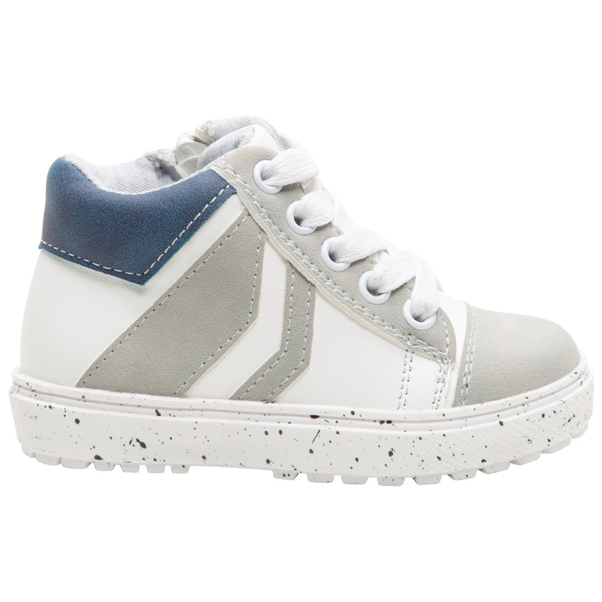 Baskets montantes à semelle fantaisie 