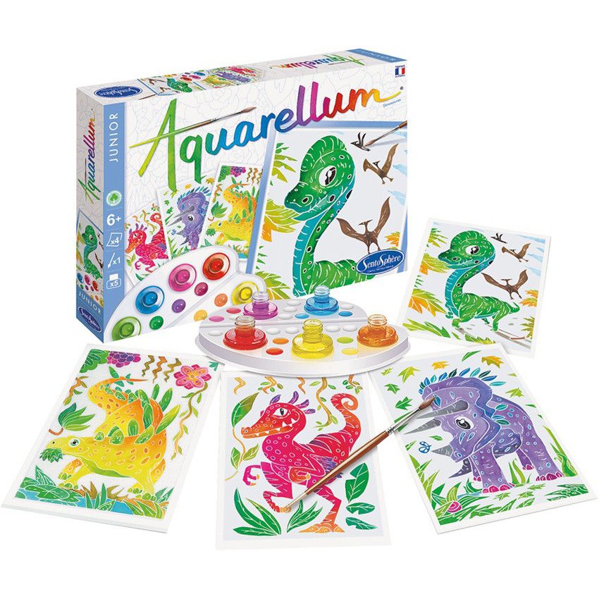 Aquarellum junior - Dinosaures 