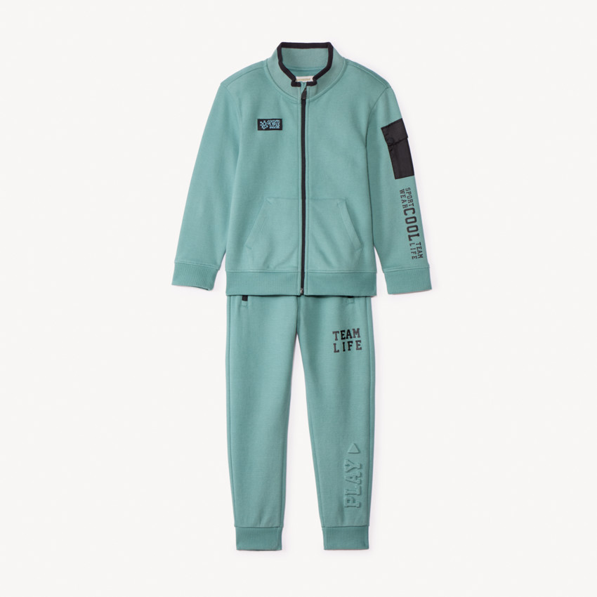 Ensemble jogging en molleton piqué pour garçon