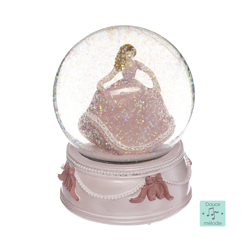 Boule à neige musicale Princesse  