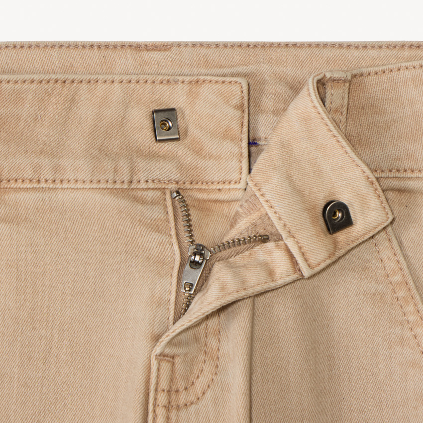 Jean droit teint à poches cargo pour garçon 