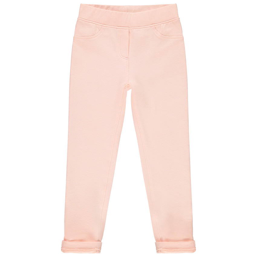 Jegging en molleton uni pour fille 