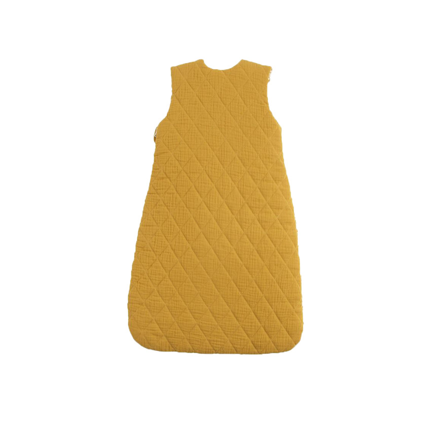 Gigoteuse sans manches ouatinée 0-6M Promenons-nous - Jaune topaze 