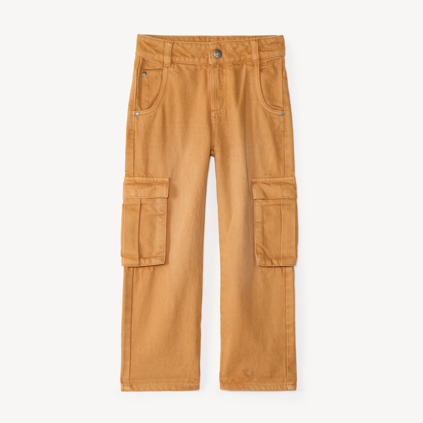 Jean garçon cargo loose