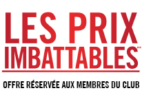 PRIX IMBATTABLES