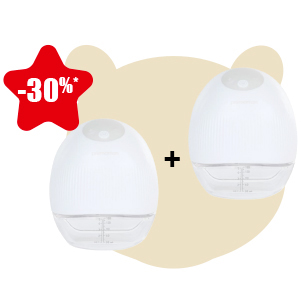 Offre Pr&eacute;maman Club -30% : 2 tires lait main libre