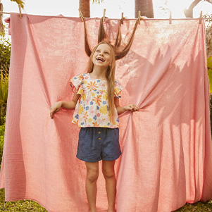 Summertime Flower 3-14 ans